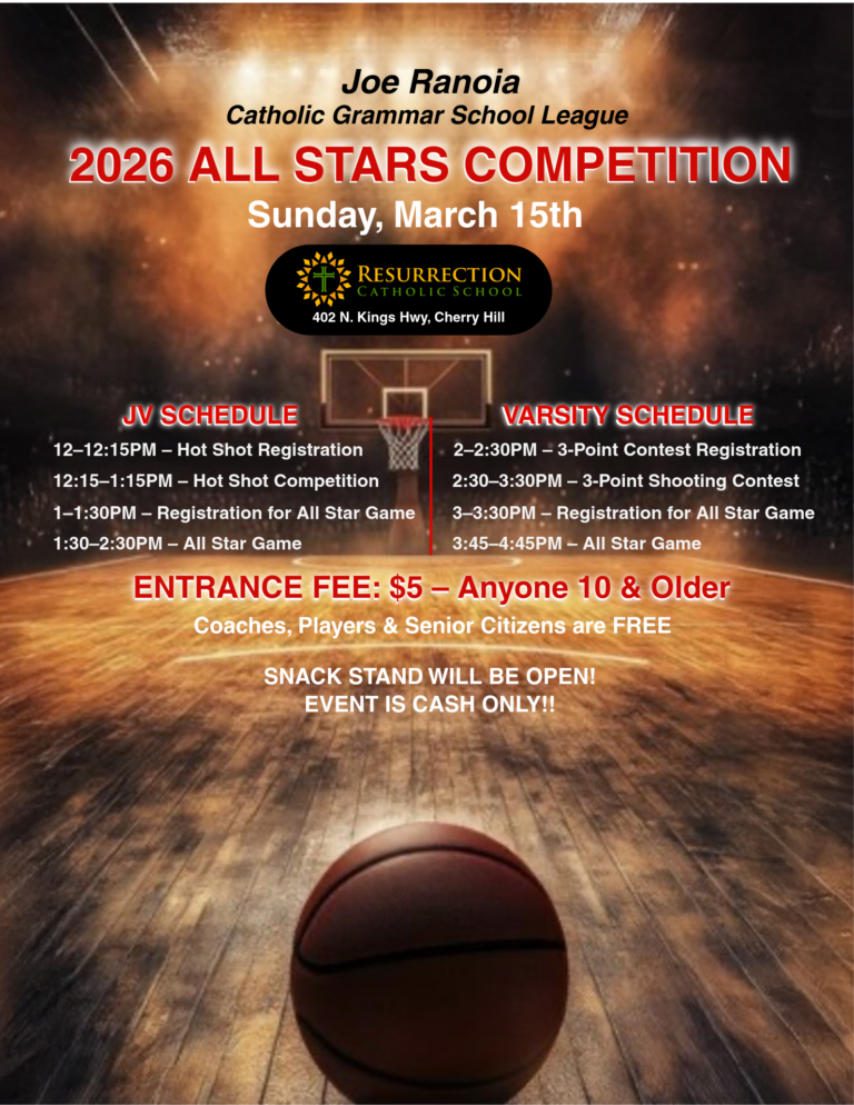 🏀✨ 2026 Joe Ranoia Catholic Grammar School League All Stars Competition ✨🏀