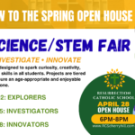 Save The Date for our Spring Open House