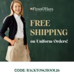 Free Shipping On Uniforms