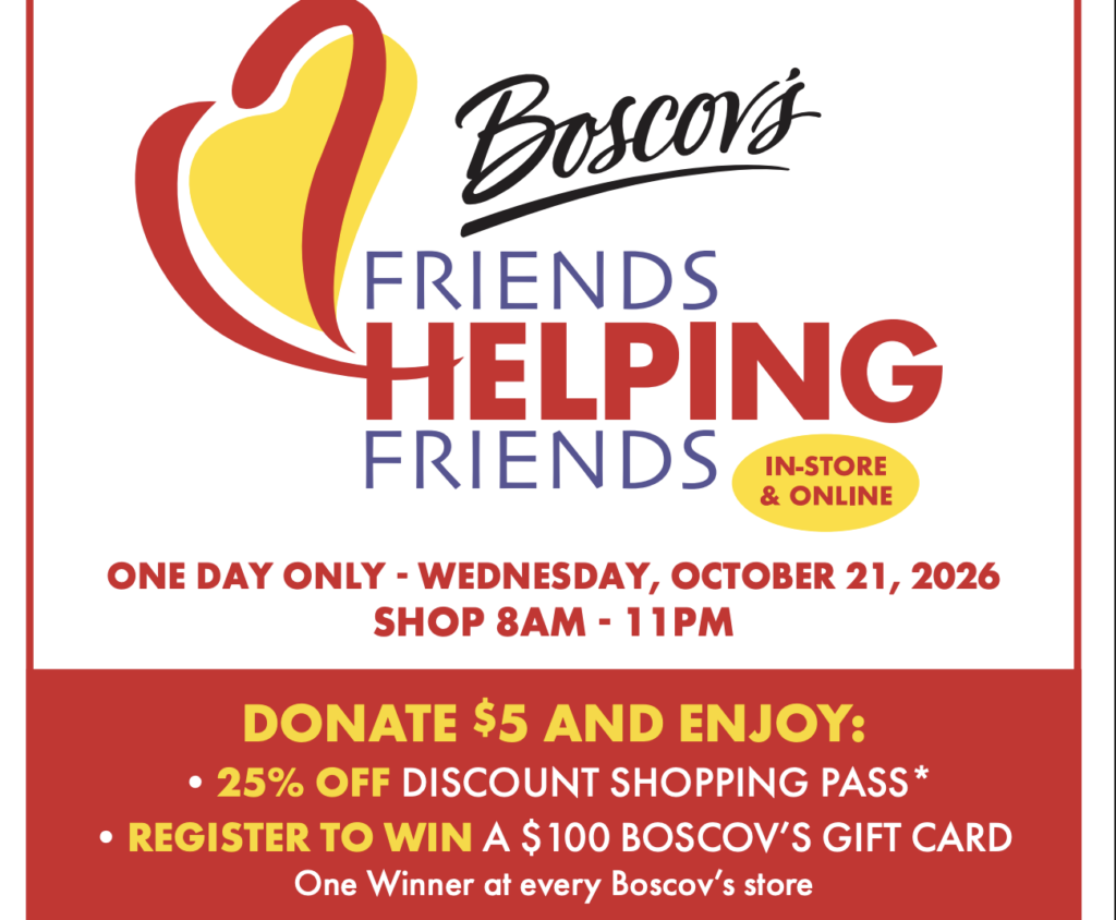 Boscov’s Friends Helping Friends