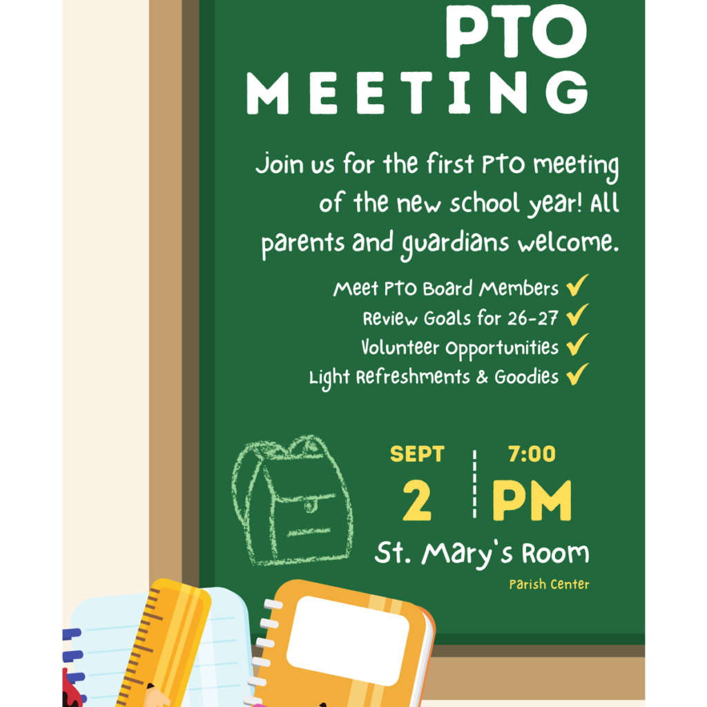 FIRST PTO Meeting of the Year