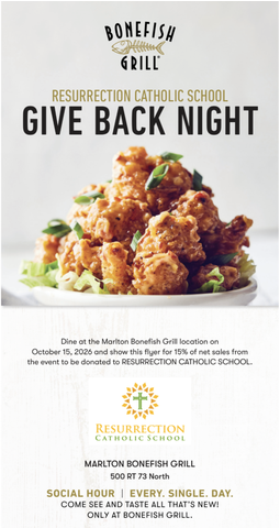 Bonefish Grill Dine Out & Give Back
